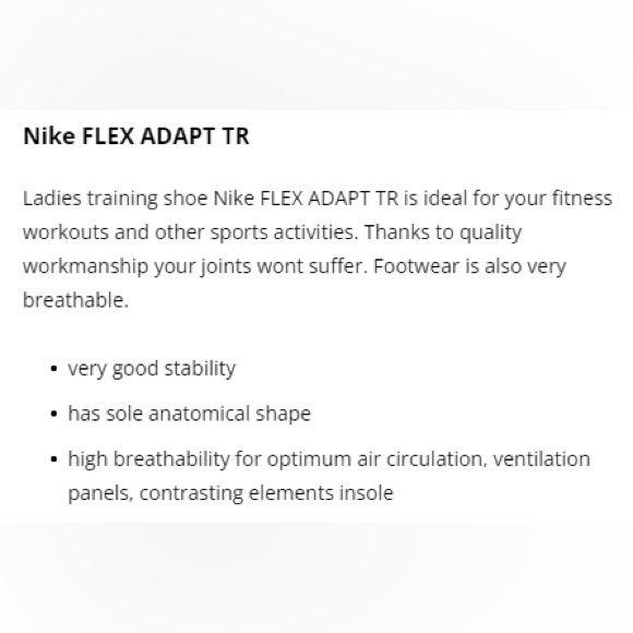 Nike Flex Adapt TR Dark Grey Black Training Athletic Shoe (9) - Picture 3 of 11
